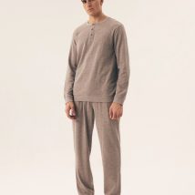 Piżama Męska Model Desert 42638-90X Grey – Henderson