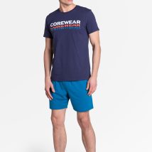 Piżama Męska Model Lark 38870-59X Navy/Blue – Henderson