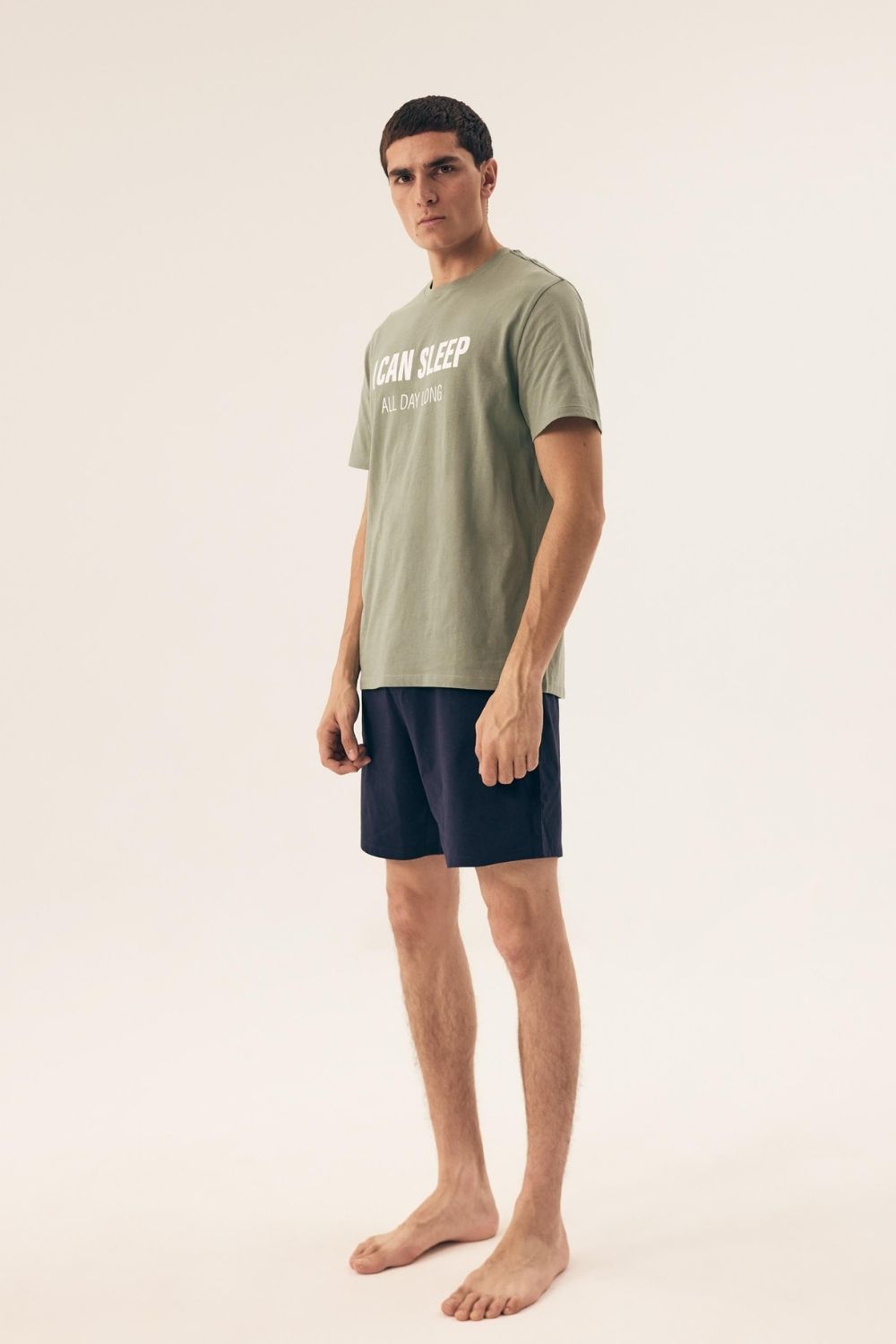 Piżama Męska Model Sleeper 42614-77X Green/Navy - Henderson - obrazek 3