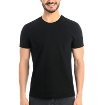 T-shirt Męski Model Luca 1502 Black – Teyli