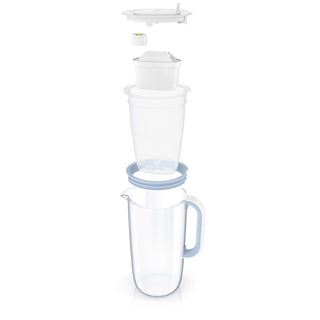 Szklany dzbanek filtrujący Brita Glass+3 wkłady Maxtra Pro Pure Performance - obrazek 7