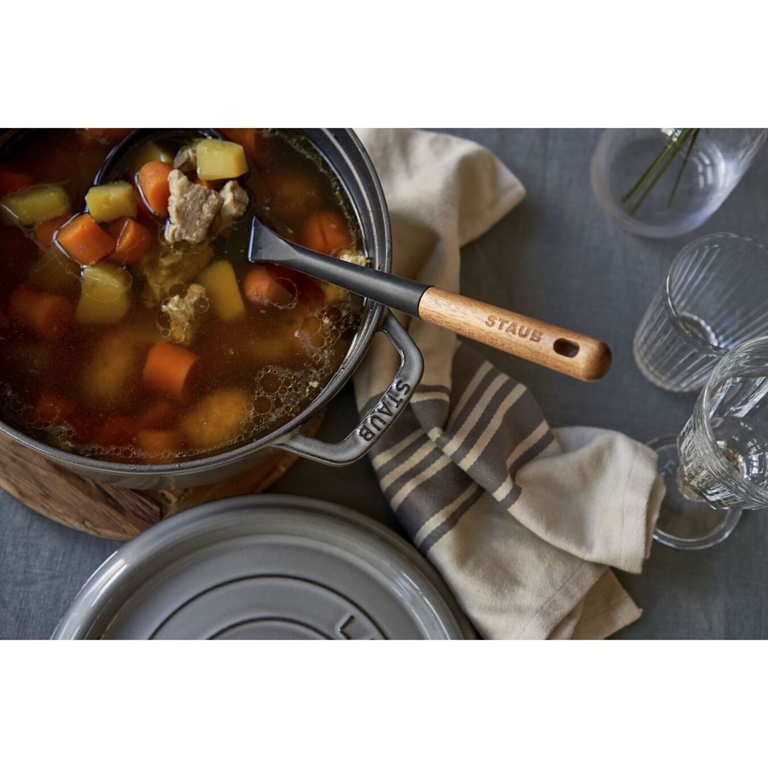 STAUB Garnek żeliwny okrągły 40500-246-0 3,8l grafitowy - obrazek 6
