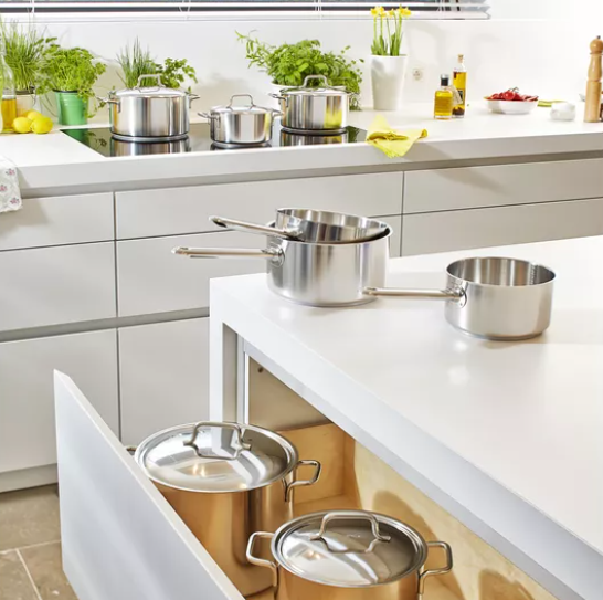 Garnek niski z pokrywką DEMEYERE Apollo 7 40850-166-0 - 5.2l - obrazek 6