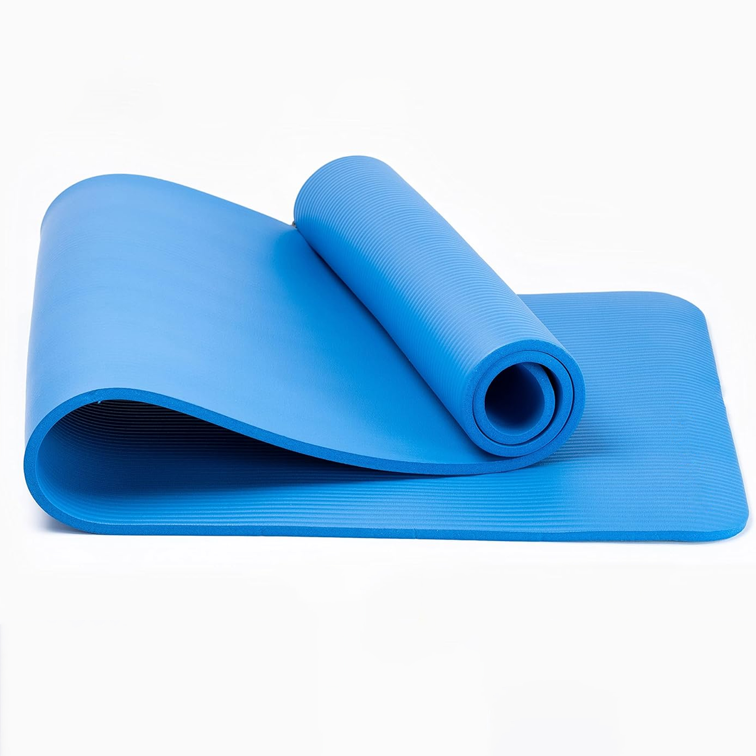 MATA GIMNASTYCZNA DO ĆWICZEŃ JOGI PILATESU FITNESS KARIMATA GRUBA NBR DUŻA - obrazek 3