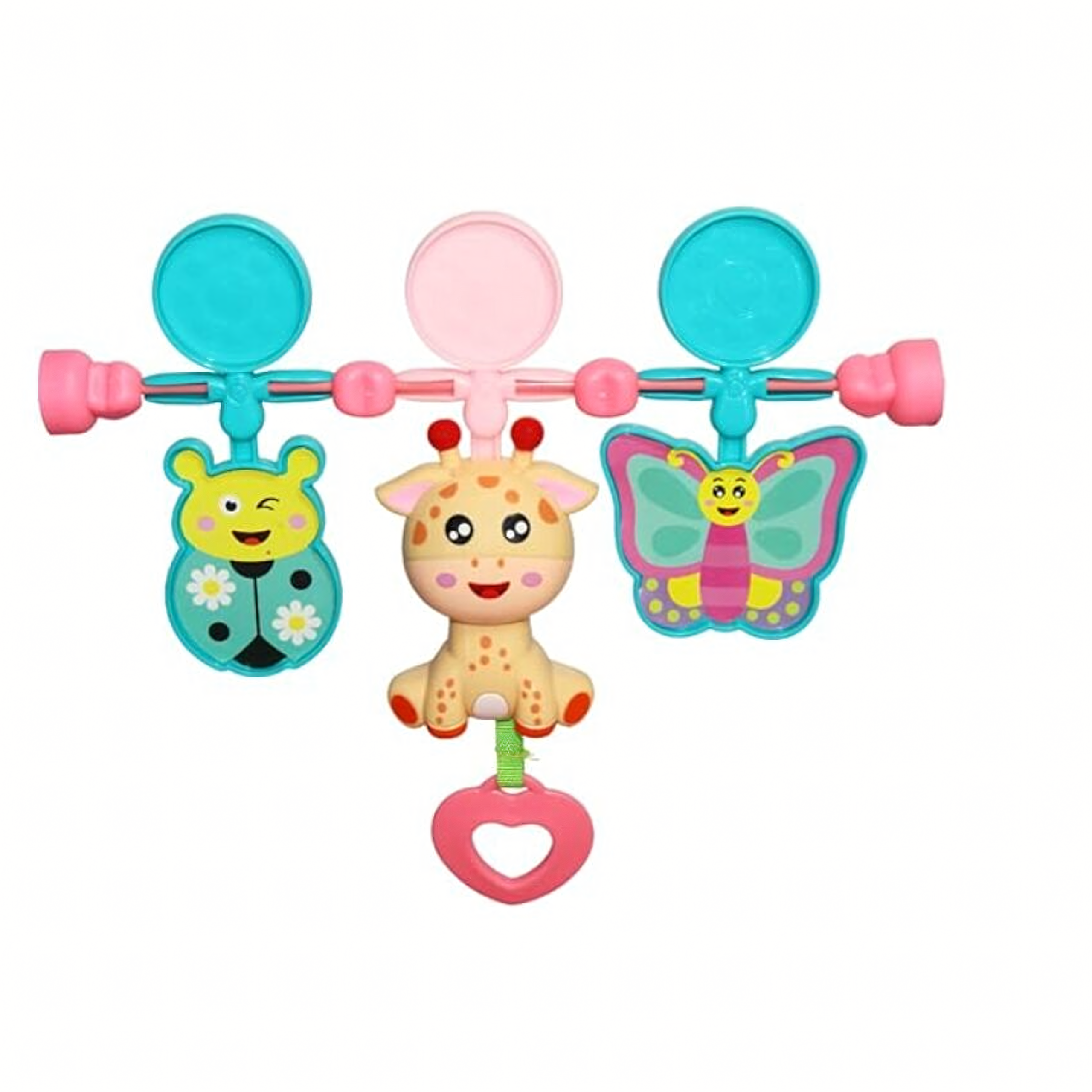 Leżaczek Bujaczek Siedzisko dla Niemowląt Dziecka Wibracje Grzechotki 18 kg - obrazek 4