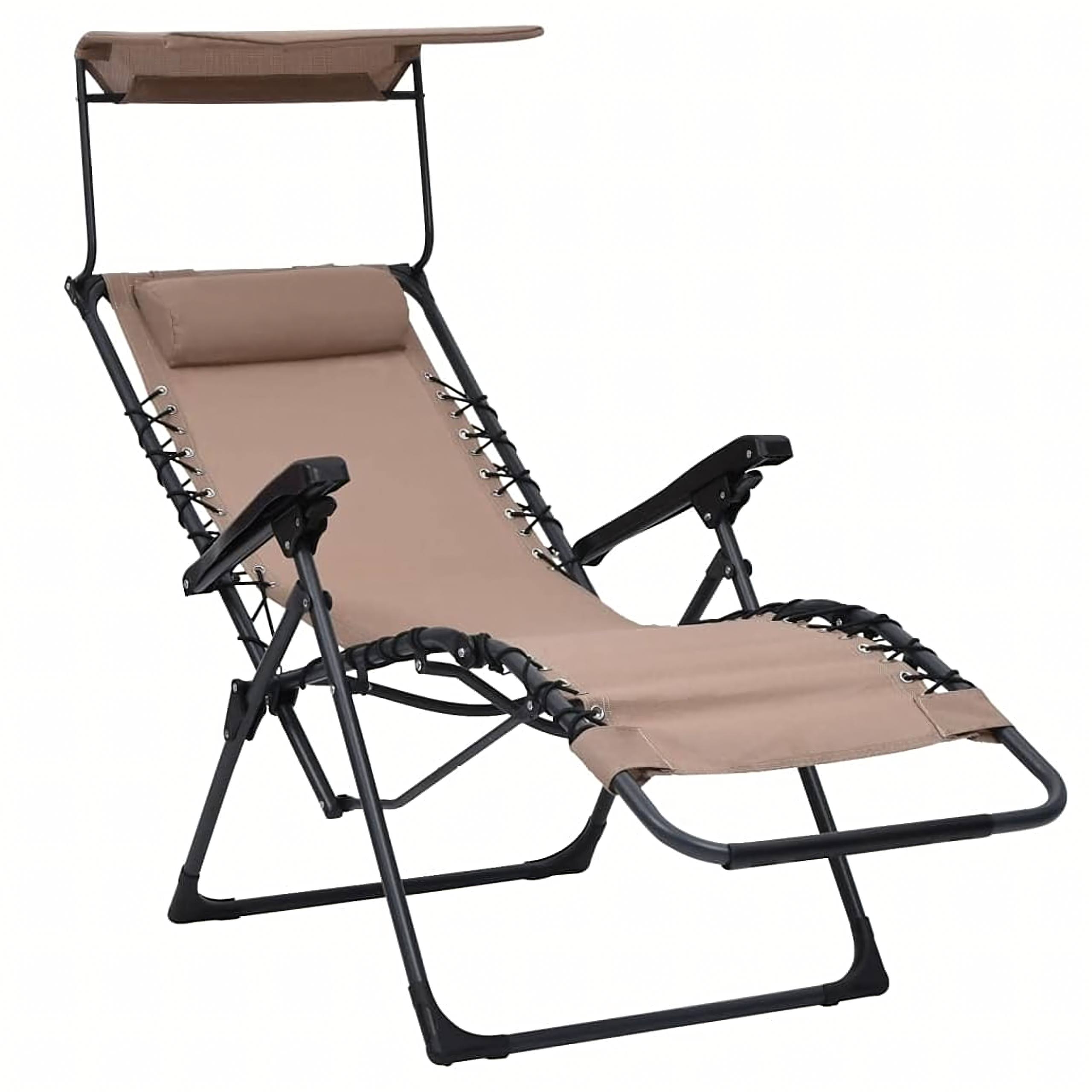 30x Krzesło Zero Gravity Składane Ogrodowe Plażowe Fotel Leżanka Leżak Plażowy - obrazek 6