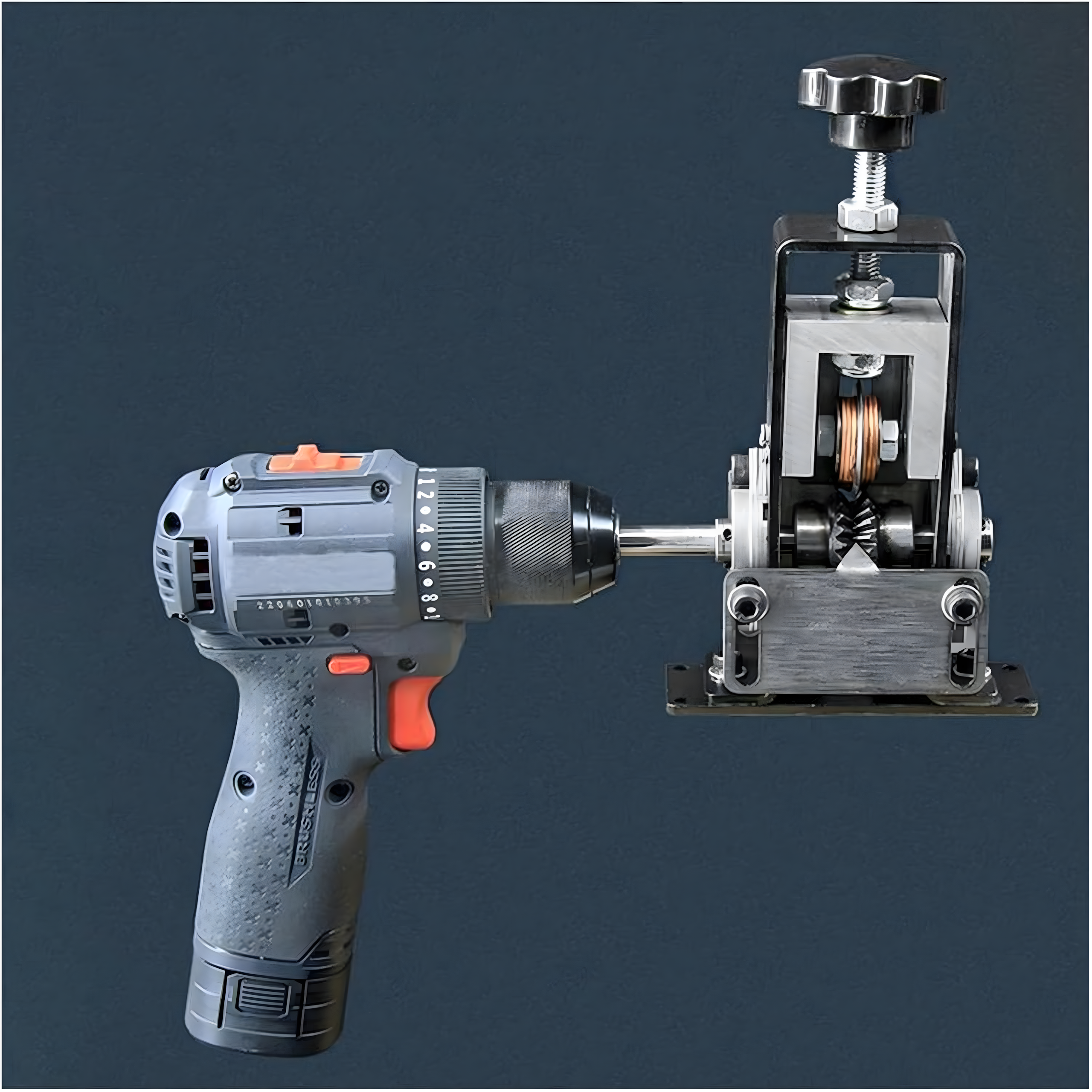 KOROWARKA MASZYNA DO ŚCIĄGANIA PRZEWODÓW KABLI ODIZOLOWYWACZ IZOLACJI 1-25 - obrazek 4