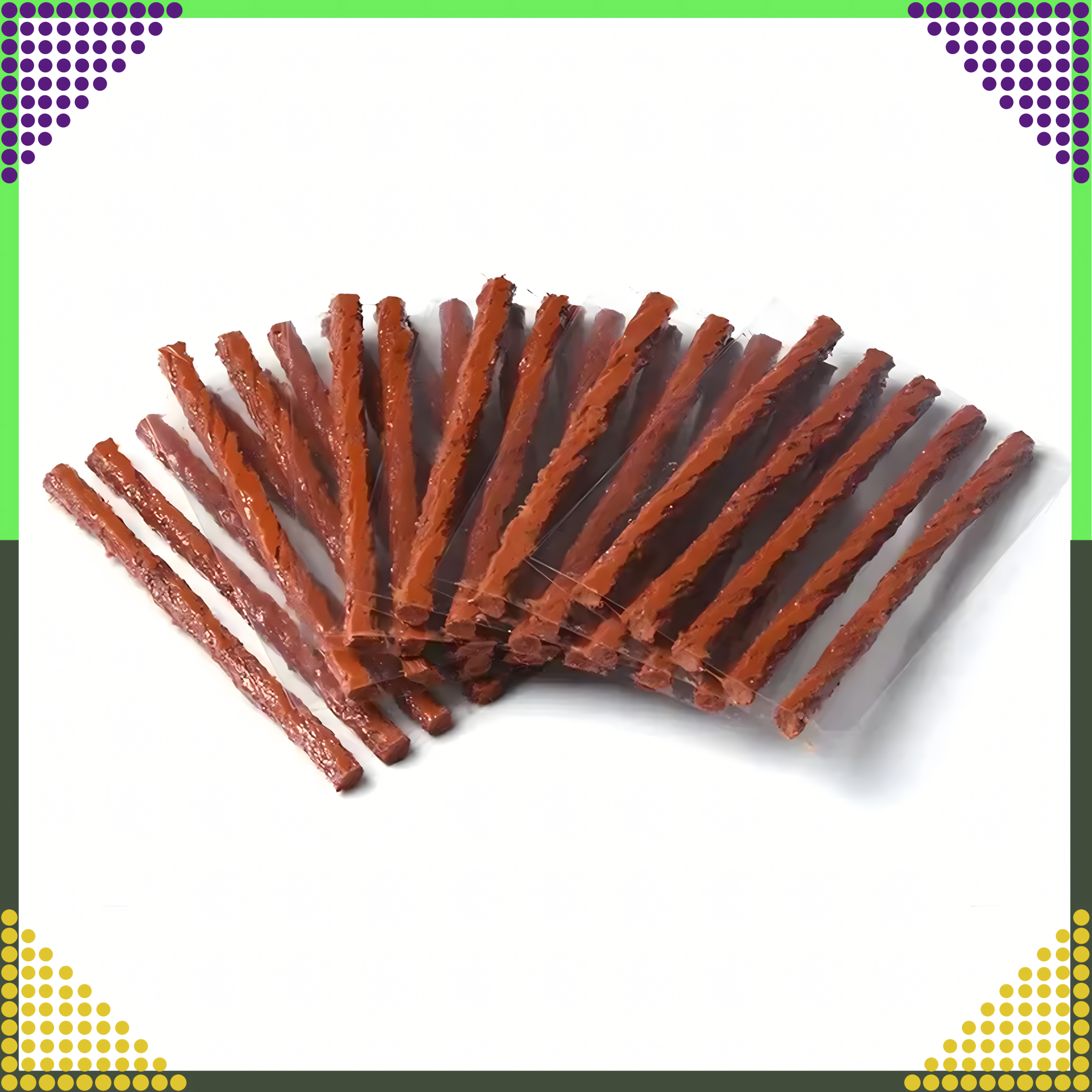 Zestaw Naprawczy do Opon Bezdętkowych Wiertło Szydło Klej 25 x Sznurki - obrazek 8