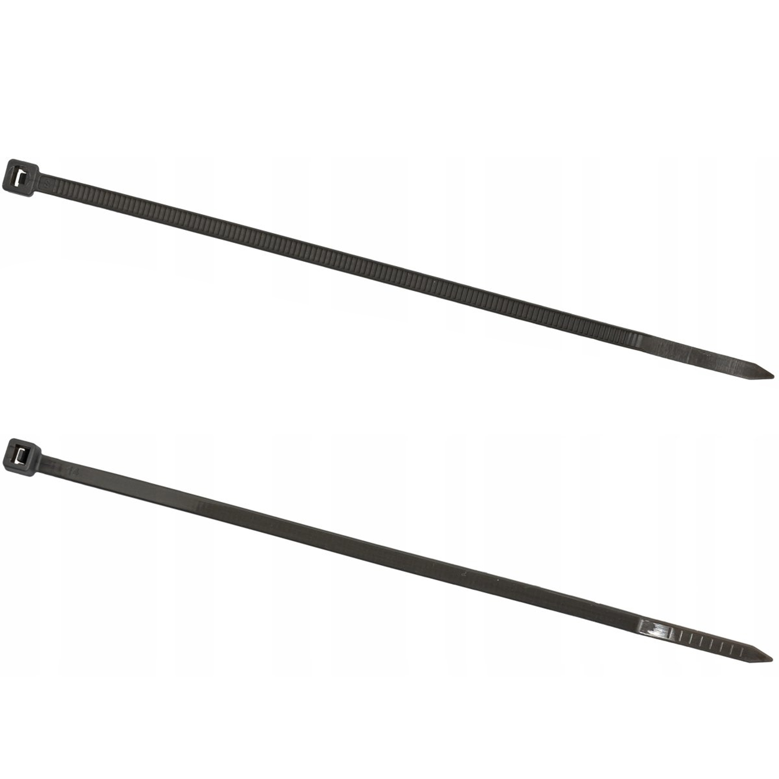 500 x OPASKI ZACISKOWE MOCNE OBEJMY TRYTYTKI TRYTKI CZARNE 2,5x100mm 100 SZT - obrazek 5