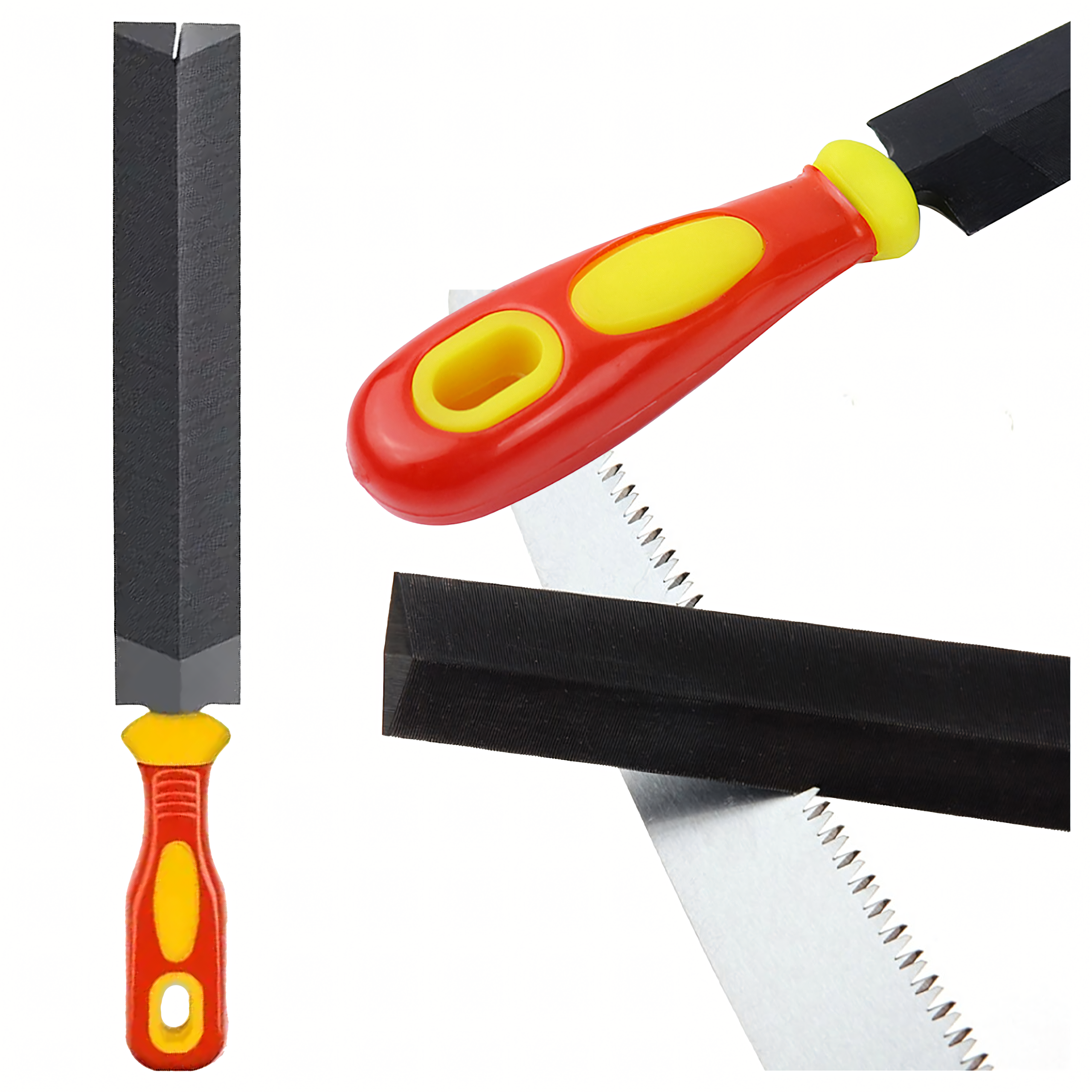 Pilnik Trójkątny Diamentowy Dwustronny do Ostrzenia Metalu Noży 150x28mm - obrazek 8