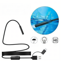 Kamera Endoskopowa Endoskop Inspekcyjna Giętka Led Usb 2m 5,5mm Wodoodporna