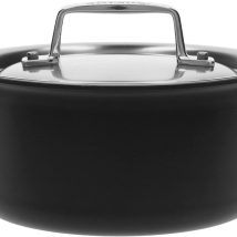 DEMEYERE BLACK 5 Garnek niski z pokrywką 1.5 ltr