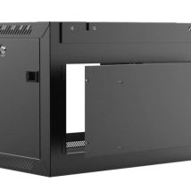 CAYMON SZAFA RACK 19″ 6 UNITS – 450MM (D), ZDEJMOWANA TYLNA ŚCIANKA, CZARNA