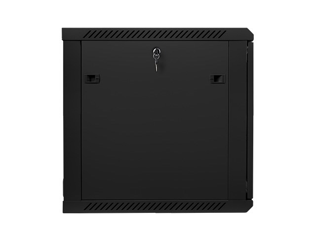 Szafa rack Lanberg WF01-6612-10B (12U; 635mm / 600mm / 600 mm; wisząca; Szklane; 19''; kolor czarny) - obrazek 4