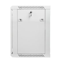 Szafa rack Lanberg WF01-6412-10S (12U; 635mm / 600mm / 450 mm; wisząca; Szklane; 19”; kolor szary)