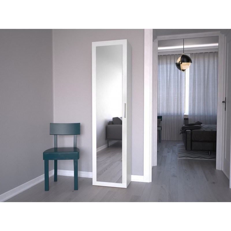 DUO BIAŁY SZAFA Z LUSTREM - obrazek 4