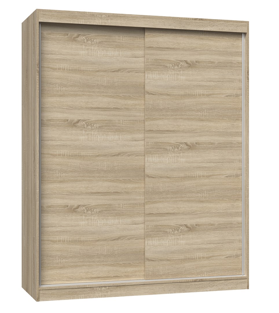 Szafa z drzwiami przesuwnymi IGA 160x61xH200 sonoma