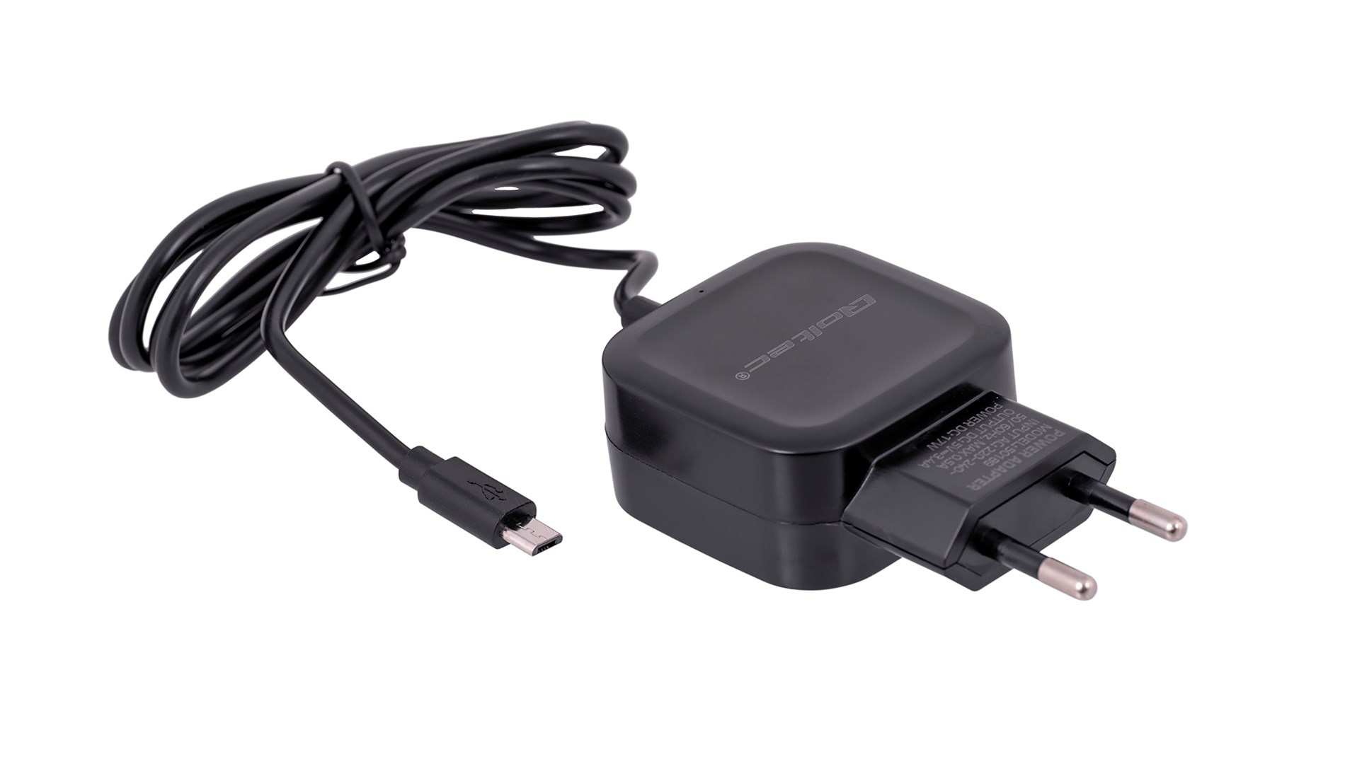 Ładowarka sieciowa Qoltec 50189 (3400 mA; 17W; Micro USB, USB) - obrazek 3