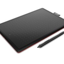 Wacom One by Small tablet graficzny Czarny 2540 lpi 152 x 95 mm USB