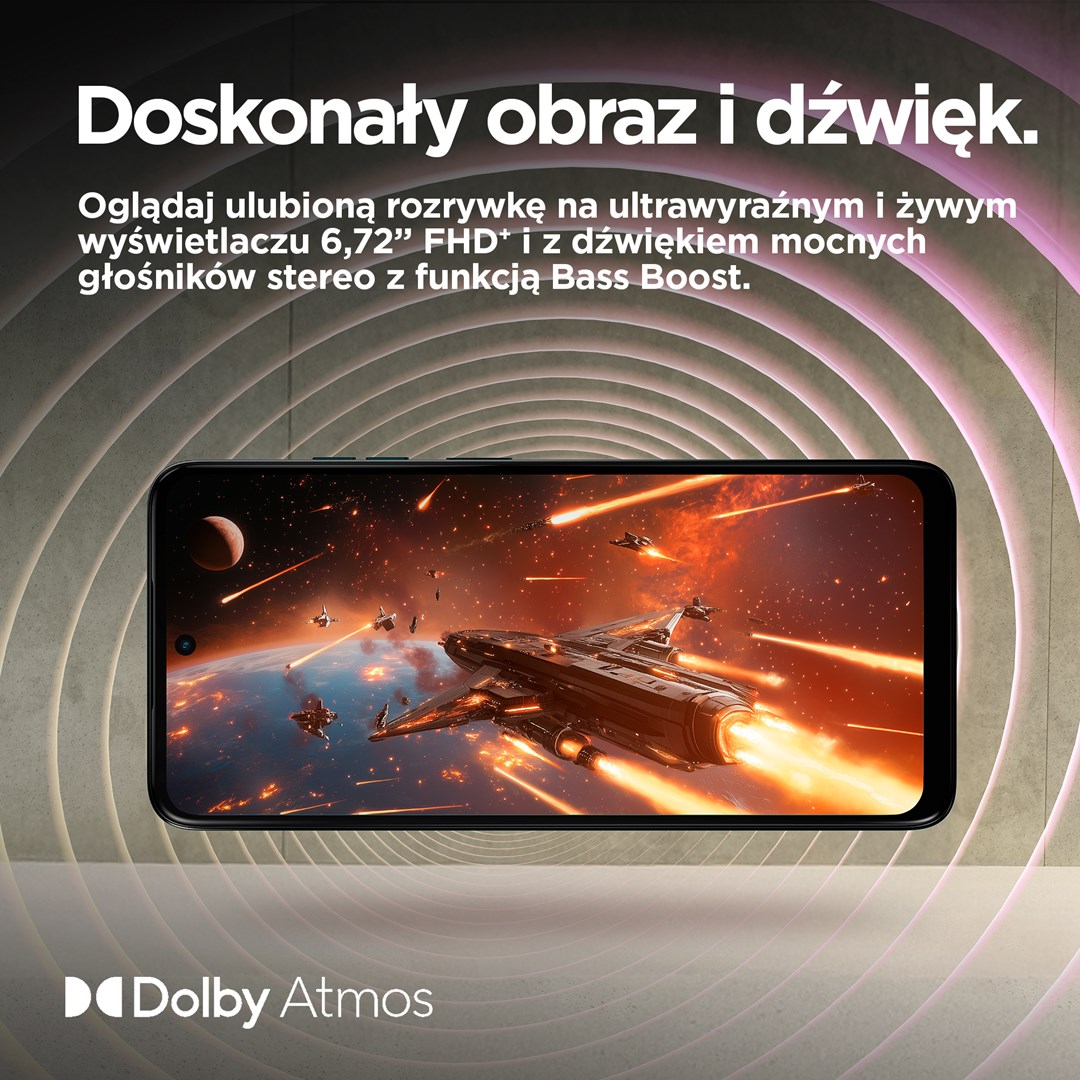 Motorola Moto G15 8/128GB Sea Blue - obrazek 3