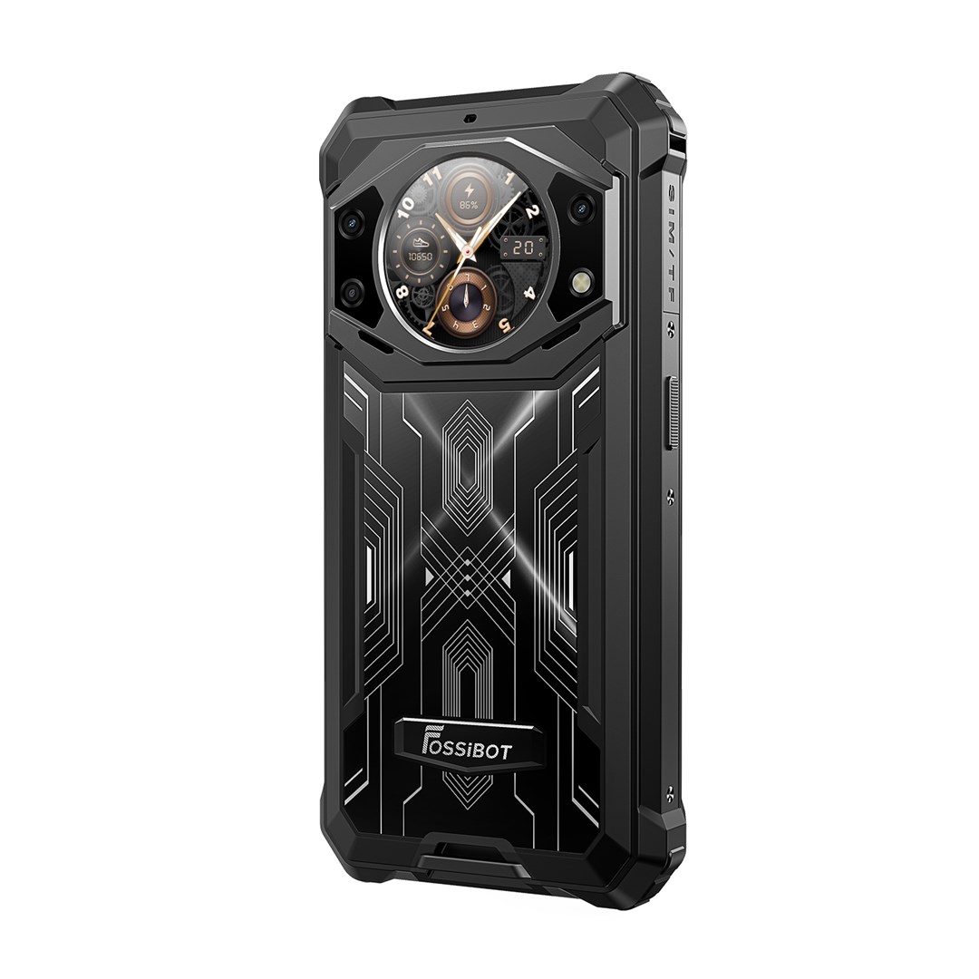 Fossibot F101 Pro - Wytrzymały telefon Czarny - obrazek 3