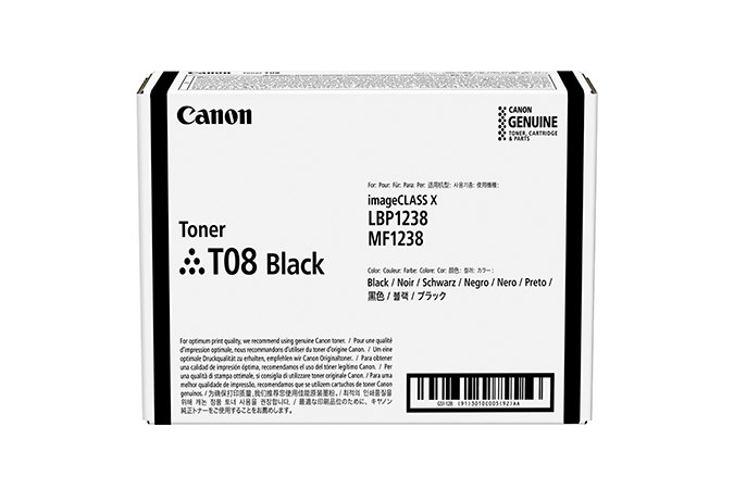 Canon TONER T08 3010C006 kaseta z tonerem 1 szt. Oryginalny Czarny