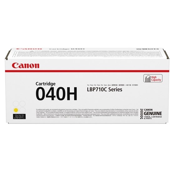 Toner Canon 040 H - High Capacity - yellow - original
