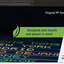 HP Oryginalnym wkładem z czarnym tonerem 220X LaserJet