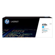 HP 658A — oryginalny wkład LaserJet z błękitnym tonerem