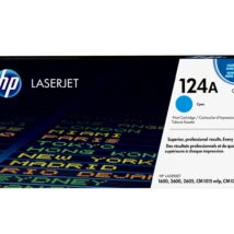 HP 124A oryginalny wkład z błękitnym tonerem LaserJet