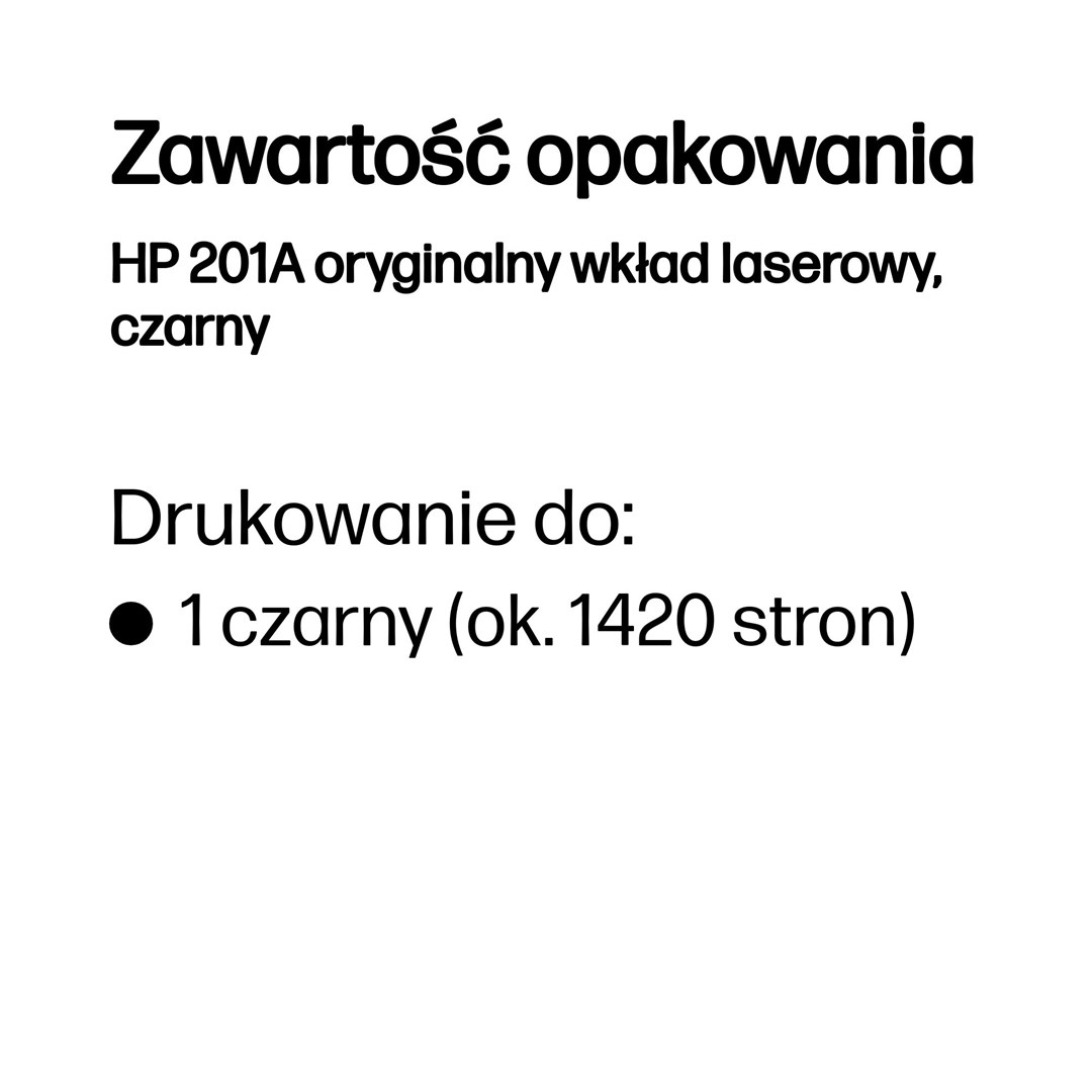 HP 201A oryginalny wkład laserowy, czarny - obrazek 3