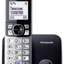 Telefon stacjonarny Panasonic KX-TG6811 PDB (kolor czarny, kolor srebrny)