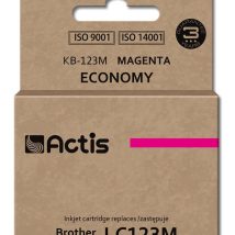 Actis KB-123M Tusz (zamiennik Brother LC123M/LC121M; Standard; 10 ml; czerwony)