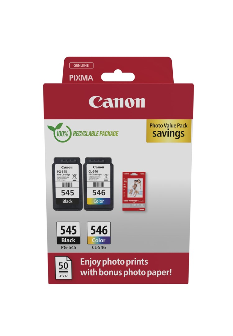 CANON Multipack PG-545/CL-546 PVP=8287B008