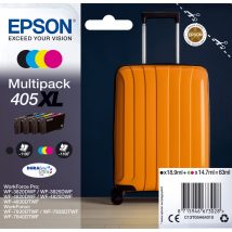 Epson 405XL DURABrite Ultra nabój z tuszem 1 szt. Oryginalny Wysoka (XL) wydajność Czarny, Cyjan, Purpurowy, Żółty