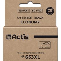 Actis KH-653BKR Tusz (zamiennik HP 653XL 3YM75AE; Premium; 20ml; 575 stron; czarny)