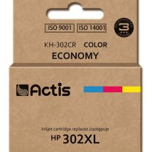 Actis KH-302CR Tusz (zamiennik HP 302XL F6U67AE; Premium; 21 ml; kolor)