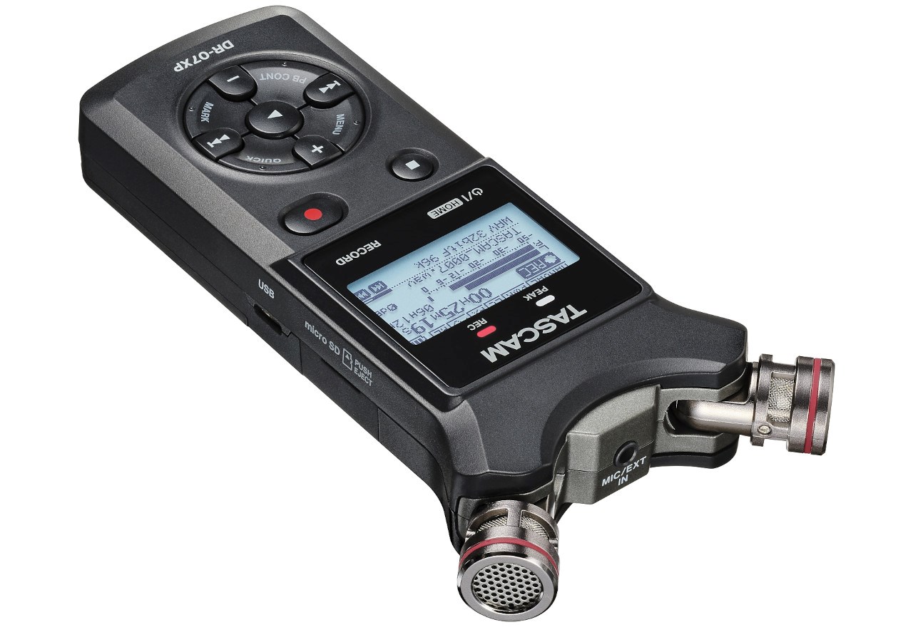 Tascam DR-07XP - Przenośny rejestrator cyfrowy z interfejsem USB - obrazek 3
