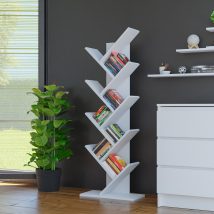 Regał FUNNY 50x25xH142 biel