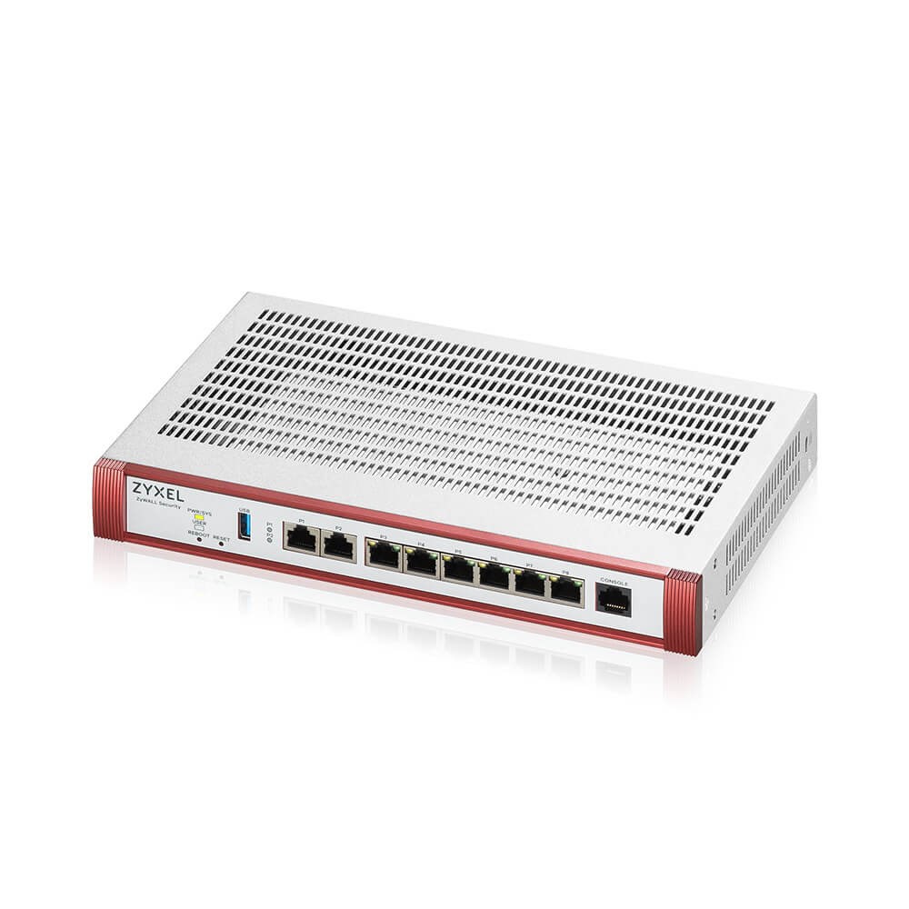 Firewall Zyxel USGFLEX200H 8xWAN/LAN SPI firewall: 6500 Mbps Max. IPsec VPN: 100 - obrazek 3