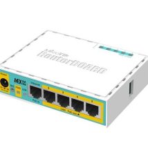 Mikrotik hEX PoE lite ruter Fast Ethernet Biały