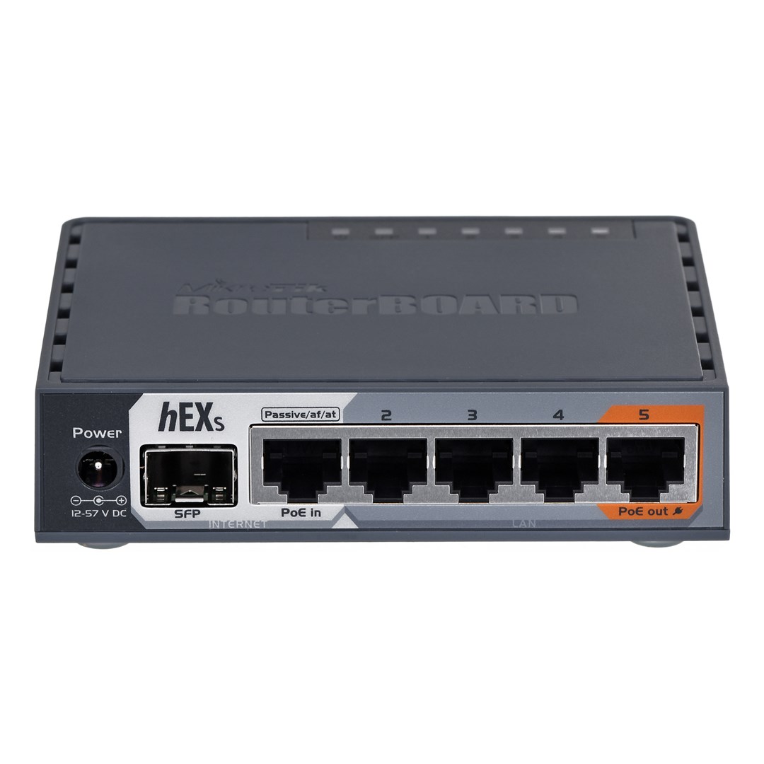 Router Mikrotik hEX S (RB760iGS) Total Ethernet Ports:6; Architecture:MMIPS; CPU core:2 - obrazek 3