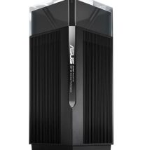 ASUS ZenWiFi Pro ET12 Trójpasmowy (2,4 GHz / 5 GHz / 6 GHz) Wi-Fi 6E (802.11ax) Czarny 3 Wewnętrzne