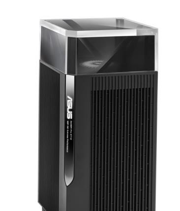 ASUS ZenWiFi Pro ET12 Trójpasmowy (2,4 GHz / 5 GHz / 6 GHz) Wi-Fi 6E (802.11ax) Czarny 3 Wewnętrzne - obrazek 3