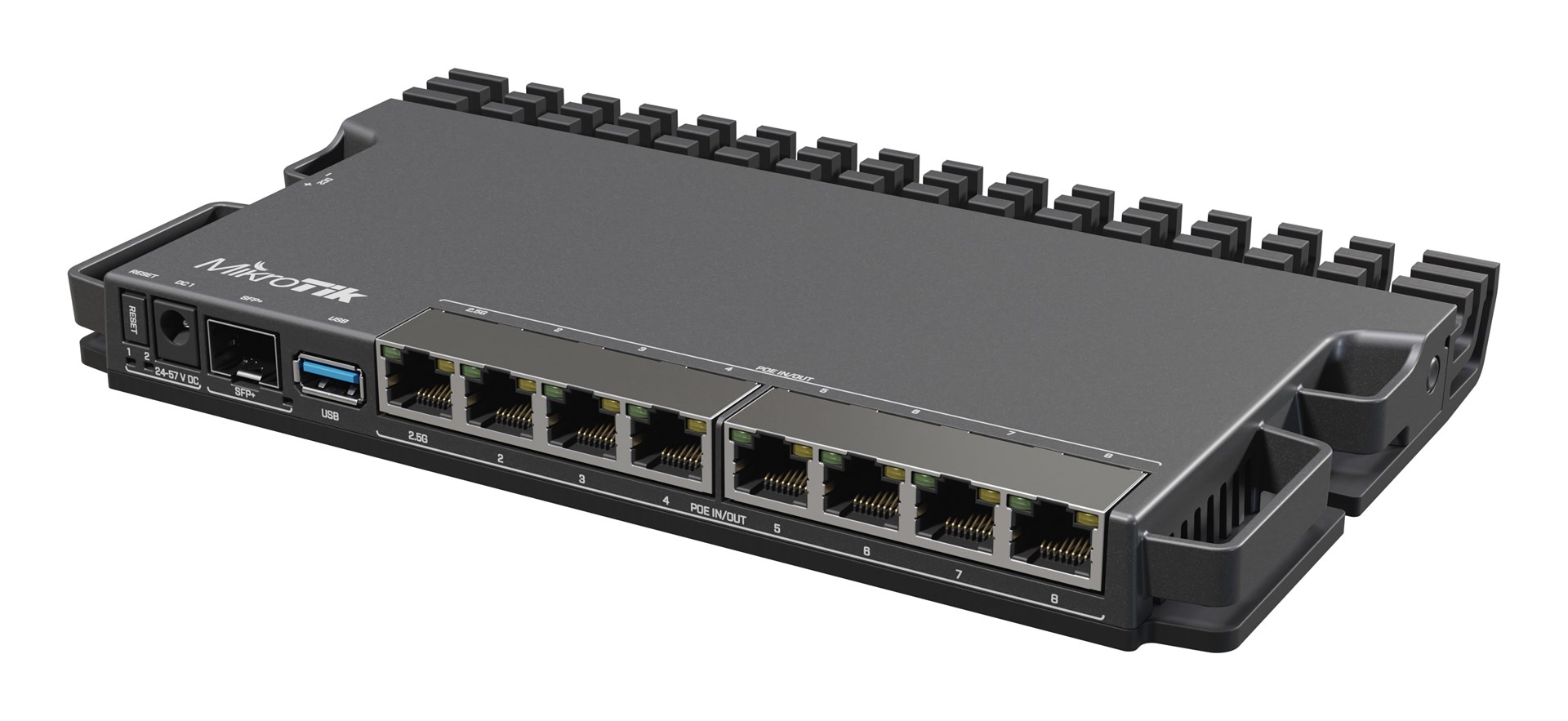 Router Mikrotik RB5009UG+S+IN Total Ethernet Ports:9; Architecture:ARM 64bit; CPU core:4