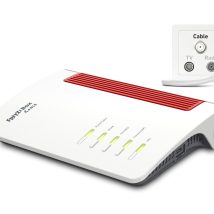 AVM FRITZ!Box 6670 router bezprzewodowy Dual-band (2.4 GHz/5 GHz) Biały