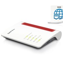 FRITZ!Box 4050 router bezprzewodowy Gigabit Ethernet Dual-band (2.4 GHz/5 GHz) Czarny, Biały