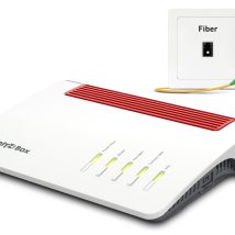 FRITZ!Box 5590 Fiber router bezprzewodowy Gigabit Ethernet Dual-band (2.4 GHz/5 GHz) Biały
