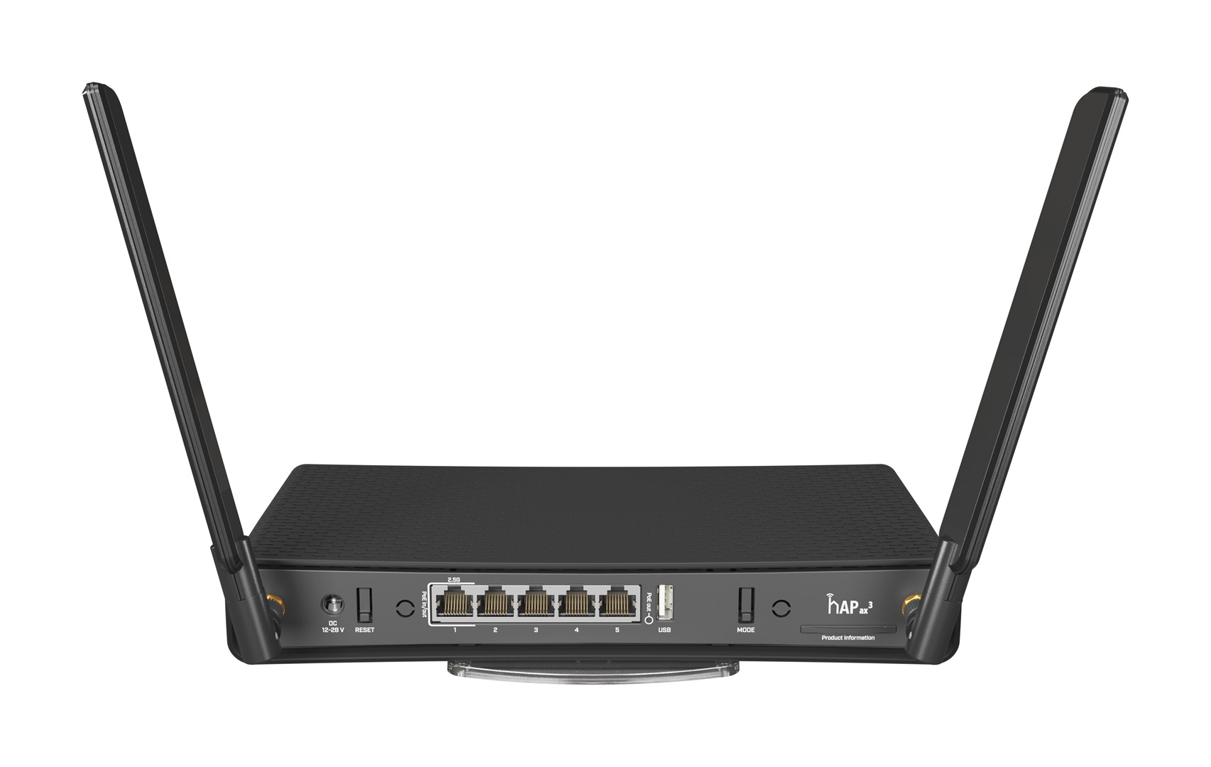 Router WiFi 6 Mikrotik hAP ax3 (C53UiG+5HPaxD2HPaxD) 2,4GHz(2x2)/5GHz(2x2) 5p - obrazek 3