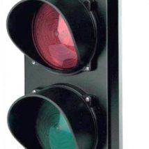 Semafor CAME PSSRV2 (2-komorowy: czerwone-zielone) 230V LED